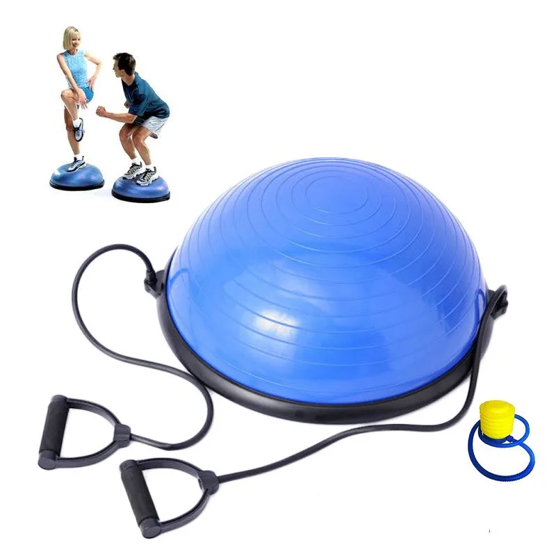 Fitness Gym Yoga Pilates Training Balance Half Ball Balance Bosuo Ball ...