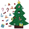 Wall Hanging Double Stitched Felt Christmas Tree for kids diy