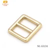 zinc alloy flat wire 15mm square buckle