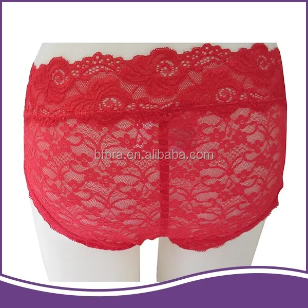 2016 China wholesale whole lace korea style sexy ladies underwear in custom