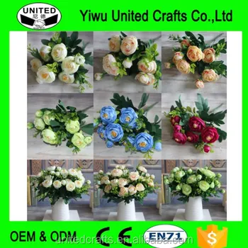 Artificial Silk Flower Centerpiece Bouquet Rose Wedding Party