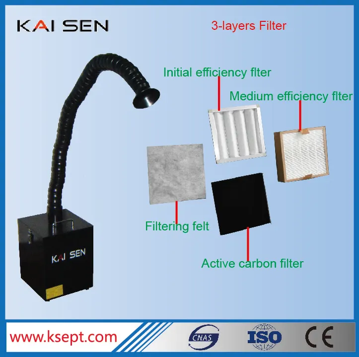 Soldering Fume Extractors Laser Exhaust Fume Extractor Industrial Dust