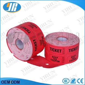 custom roll tickets