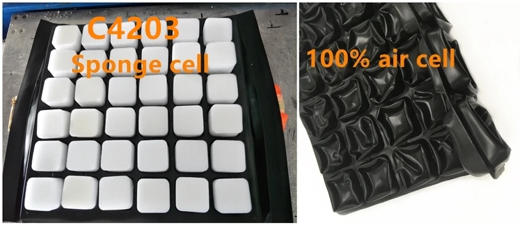 Waterproof Air Cell Pressure Cool Feeling Inflatable Cushion