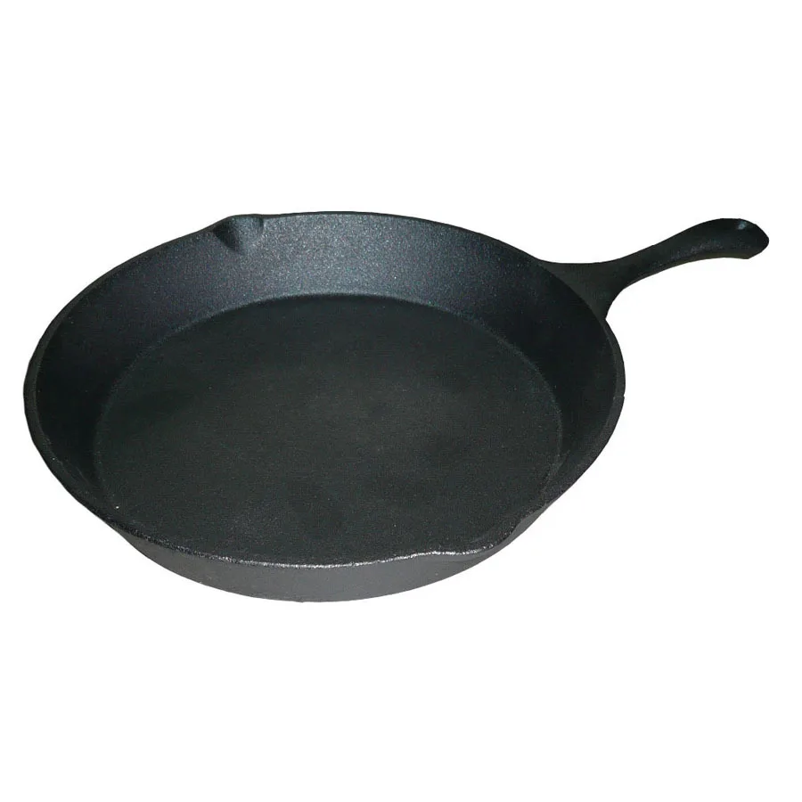Cast Iron Round Pizza Frying Grill Pans With Handle Buy Cast Iron