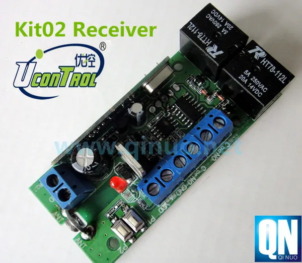 Qinuo Qnkit02 Long Range Rf Receiver And Transmitter For Security