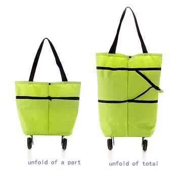 foldable reusable shopping cart bags