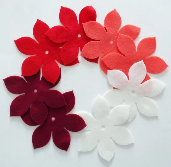 Elegant Decorations Artificial Decor Roses Wholesale Handmade Die Cut