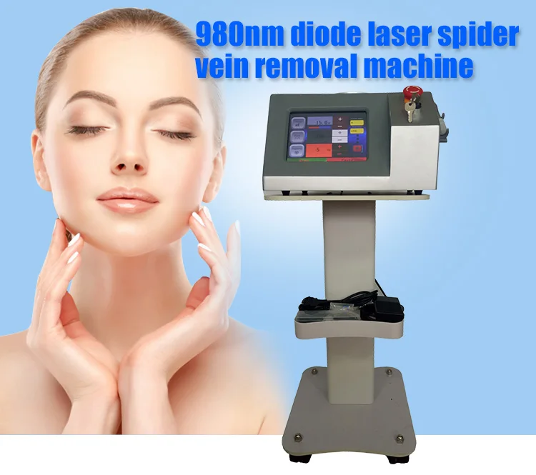 980 Nm Diode Laser For Spider Vein Removallaser Vascular Removal