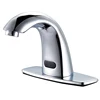 Most popular automatic sensor single hole ceramic faucet sanitary ware tap faucet for washbasin table