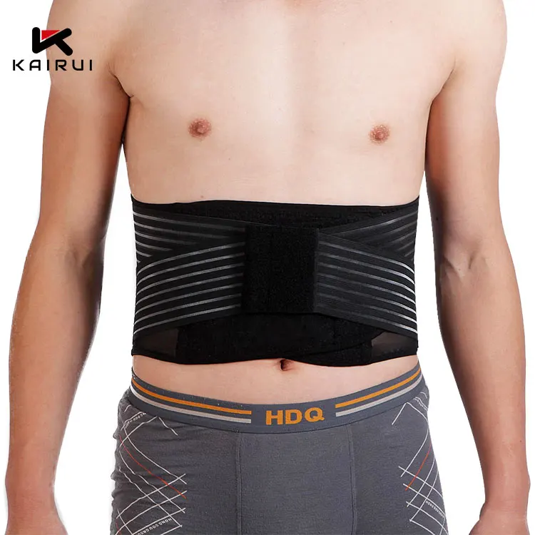 2018 Customized Adjustable Waist Supporter Sports Waist Band For Men