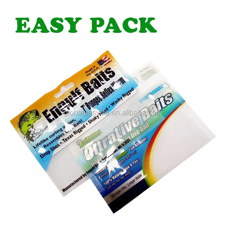 Fishing Soft Plastic Lures Bags/ Fish Bait Worm Bag With Zipper For Sale Buy Soft Plastic