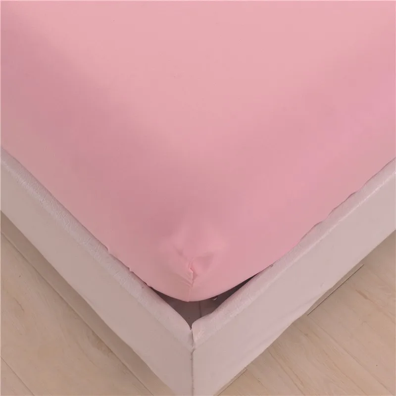 Home Textile Softfit Spandex Contour Fitted Bed Sheets Covers Mattress Cover Protector Kids
