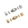 Male Connection and Equal and Hax Shape brass pipe fittings