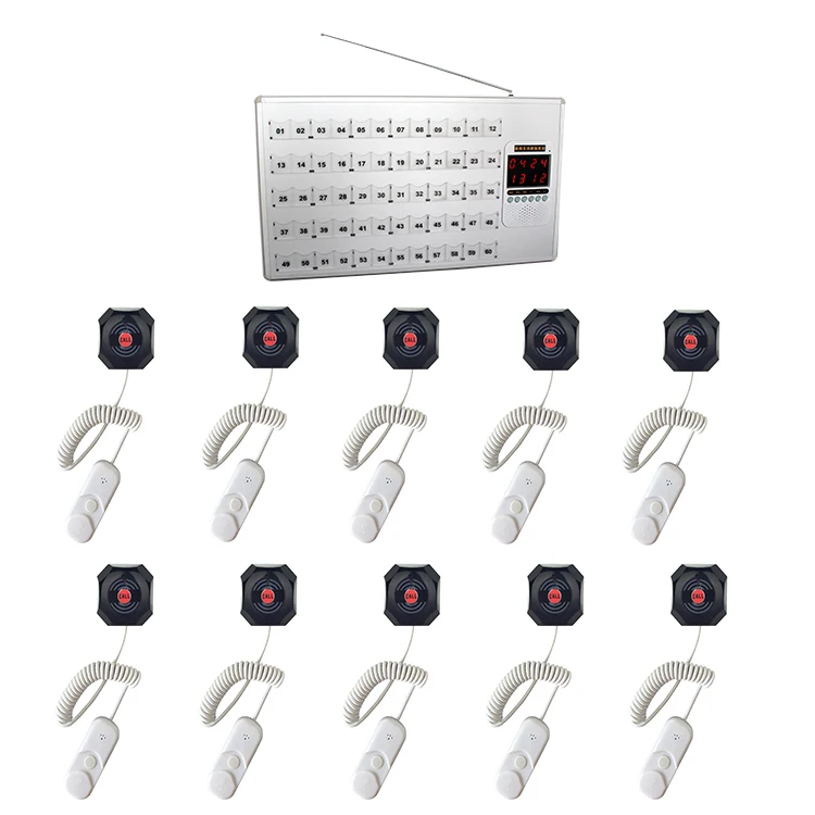 
Long range 433.92mhz AM wireless hospital nurse care call system for clinic or senior center 