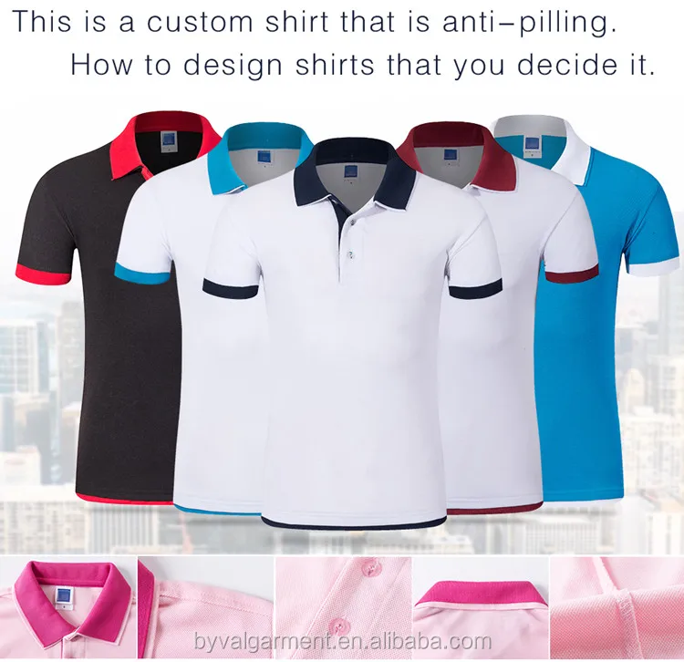 types of polo tshirts