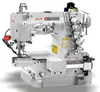 Small cylinder bed interlock sewing machine with auto trimmer