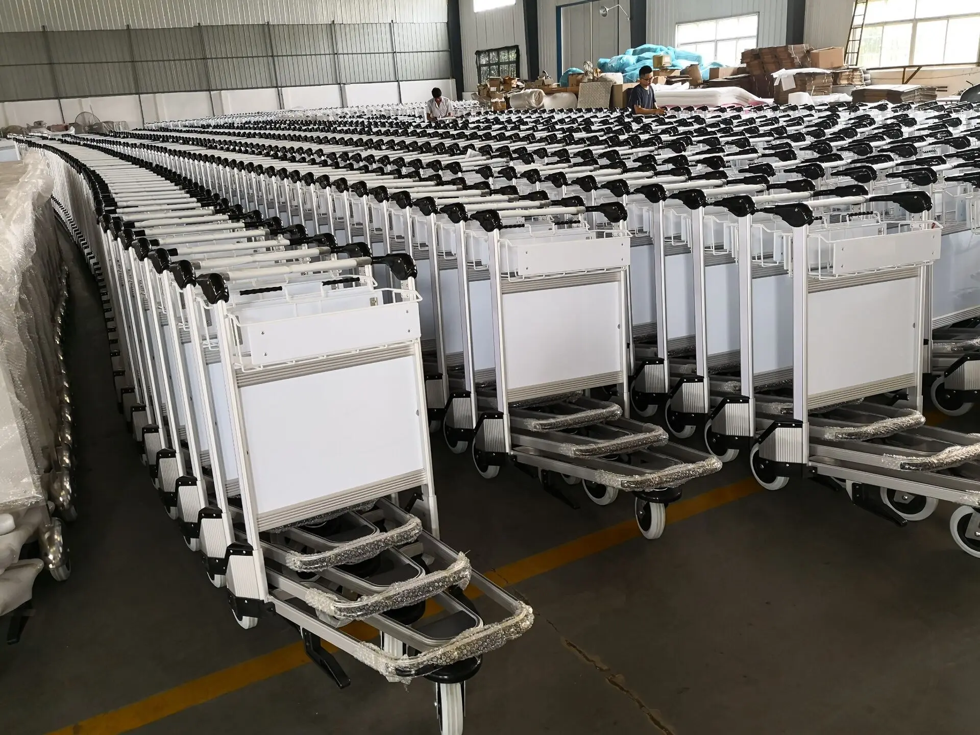2019 High-grade Airport Luggage Cart Station Luggage Cart Hotel Luggage Cart For Sale - Buy High 
