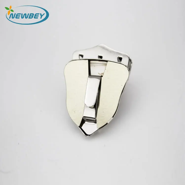 Custom Bag Accessories Hardware Chrome Mini Push Bag Lock Fastener Buy Mini Push Lock,Push