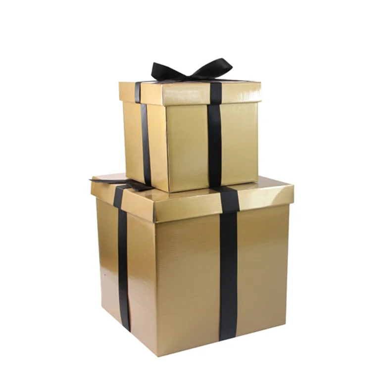 批发定制大型装饰嵌套圣诞礼品盒