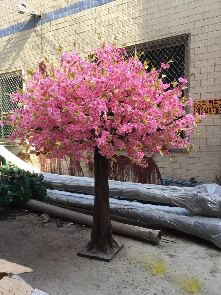 Sakura Flower Pink Plants Artificial Cherry Blossom Trees For Home ...