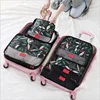 2017 new suitcase clothing bag Six sets clothes travel storage bag