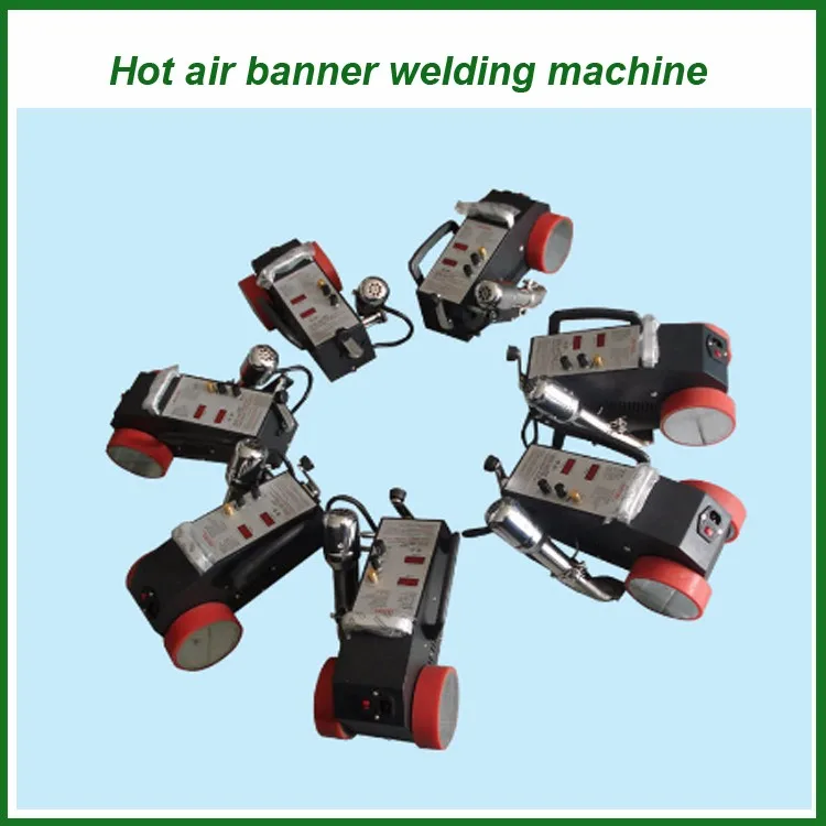 Automatic banner welding without glue / hot air PVC welding machine