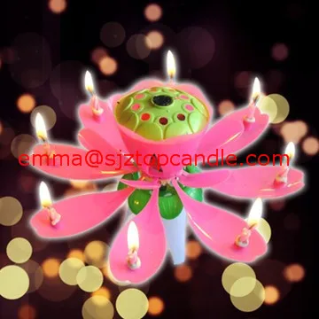 Bougie D Anniversaire Superbe Et Originale Avec Fleur De Lotus 1 Piece Musicale Buy Bougie D Anniversaire Bougie De Musique De Petale De Lotus Bougie De Musique De Fete D Anniversaire De Mariage Product On Alibaba Com