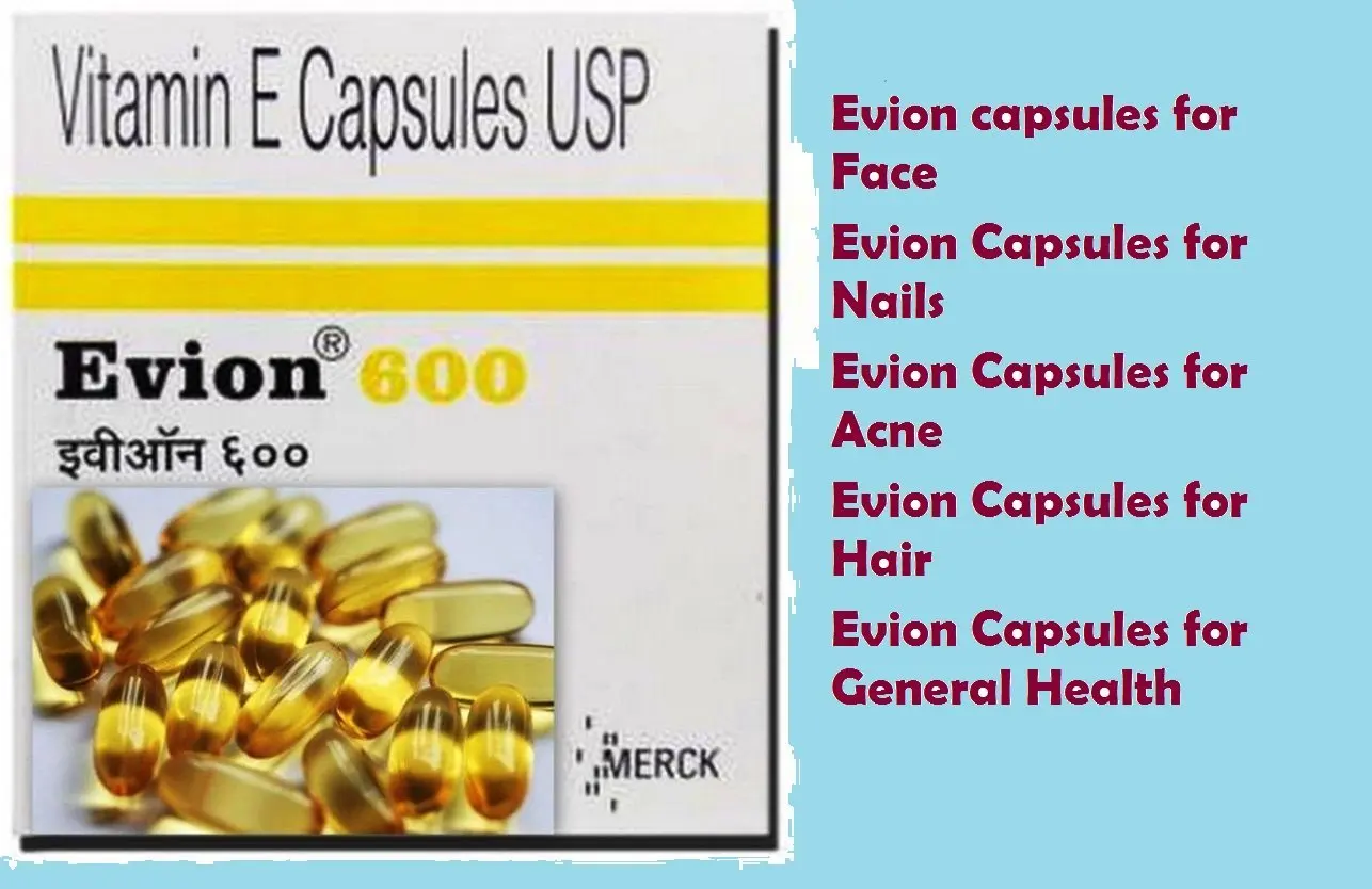 Buy best selling 50 Evion Vitamin E 600mg Capsules byMerck ...