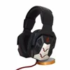 LED glowing fashionable high quality deep bass premium laser gaming headsets