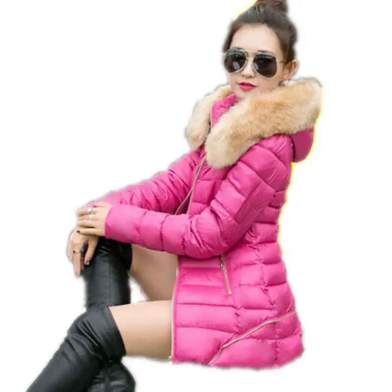 Women Dress Plus Size 2017 Big Yards Down Jacket Warm Coat New Gallery