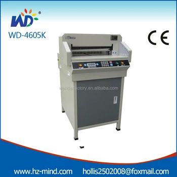 China Professional Manufacturer Wd 4606k 4605k Small Digital China Professional Manufacturer Wd 4606k 4605k Small Digital Control Office Equipment Paper Cutting