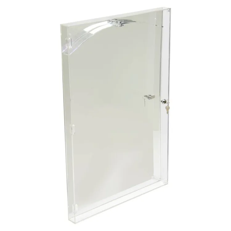 Custom Wall Mount Clear Acrylic Tshirt Display Rack Case Buy Tshirt Display Rack Case,T