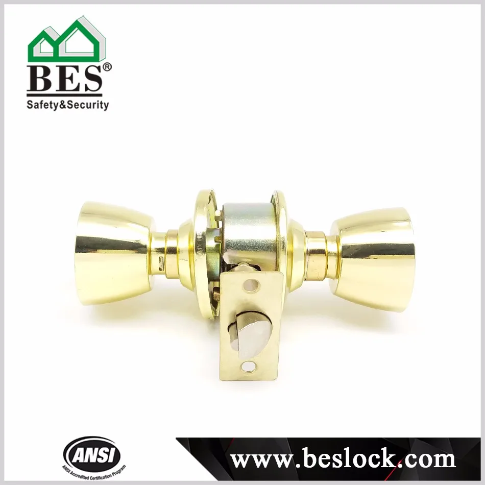 Wholesale Oem Gold Bathroom Door Knob Lock,Door Handle With Lock - Buy ...