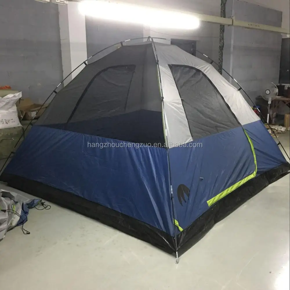 Hot Selling Folding Double Layer waterproof 6 Person Dome Tent, CZX-223 Family Dome Tent,6 person Party Tent,cabin tent