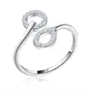 SSDR09 Open End Adjustable Chinese Silver 925 Girls Finger Rings Jewelry
