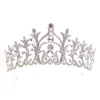Rhinestone Crystal Queen Tiara Headband Wedding Pageant Crowns Princess Crown for Women