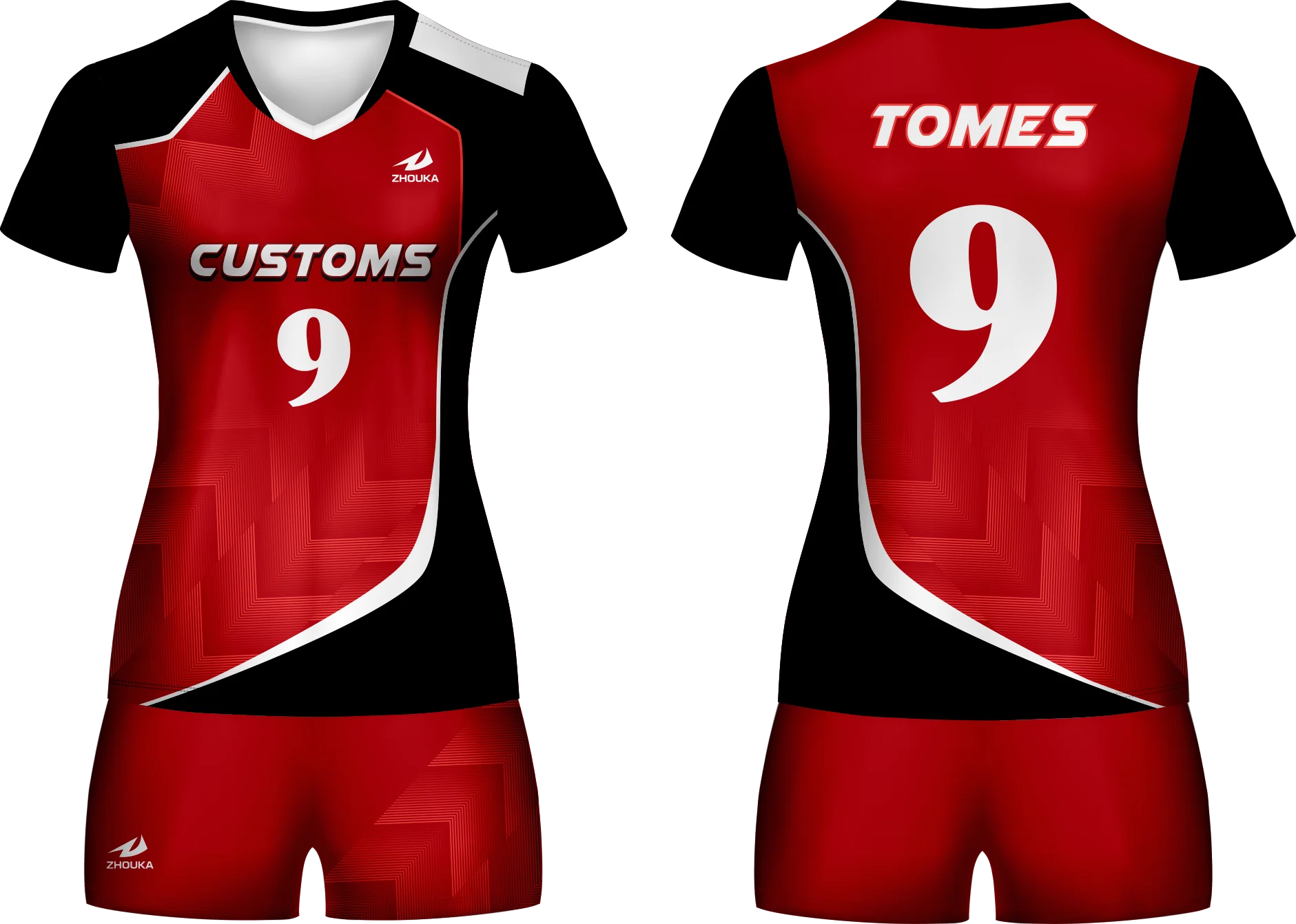 Latest Volleyball Jersey Design,Professional Custom Volleyball Uniform