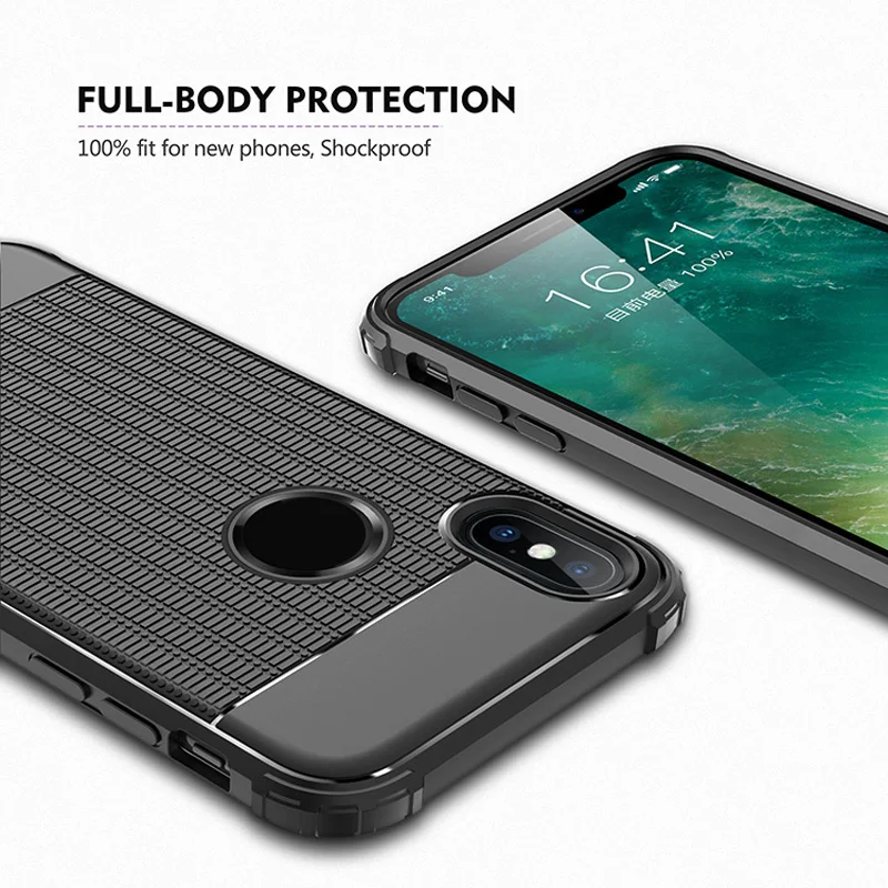 New Arrivals TPU Cover For iPhone XS Max 6.5inch Soft Anti-collision case