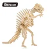Robotime Intelligence 3d wooden dinosaur puzzle toy for kids
