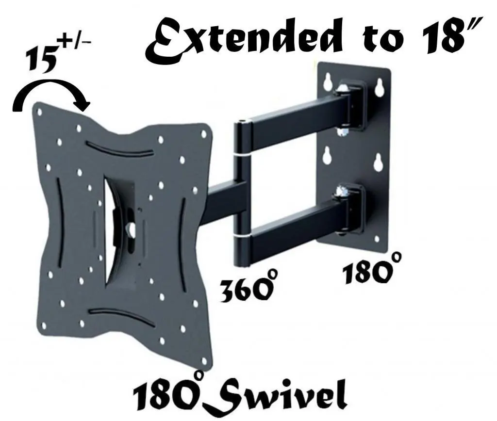 Supports screens. Сбор кронштейна Tilt Arm 15-40 схема.