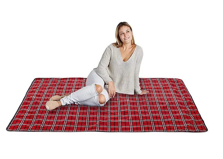 2018 NEW Extra Large Outdoor Picnic  Blanket with Water-Resistant Backing