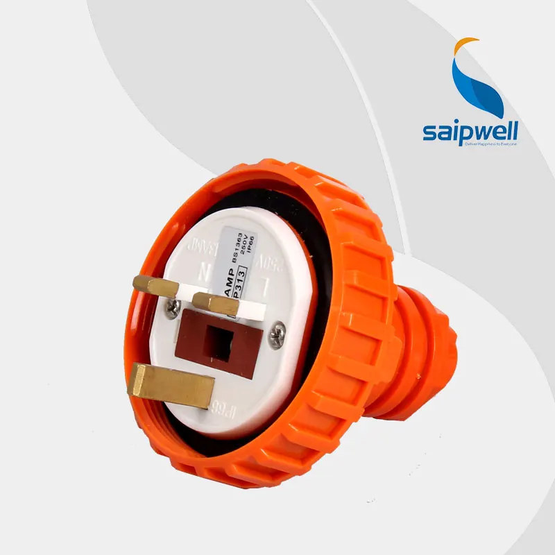Electric 2014 New Waterproof Ip66 3 Pin Uk Plug 13a