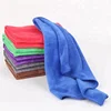 Different Color 16x16 inch 300gsm Microfiber cleaning Towels With Factory Price