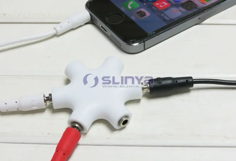 6 In 1 Earphone Splitter Adapter 3.5mm Audio Cable Splitter Buy 6 In
