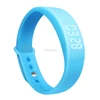 W5 smart silent alarm bracelet calories ,steps and distance tracker pedometer watch with 3D acceleration sensor