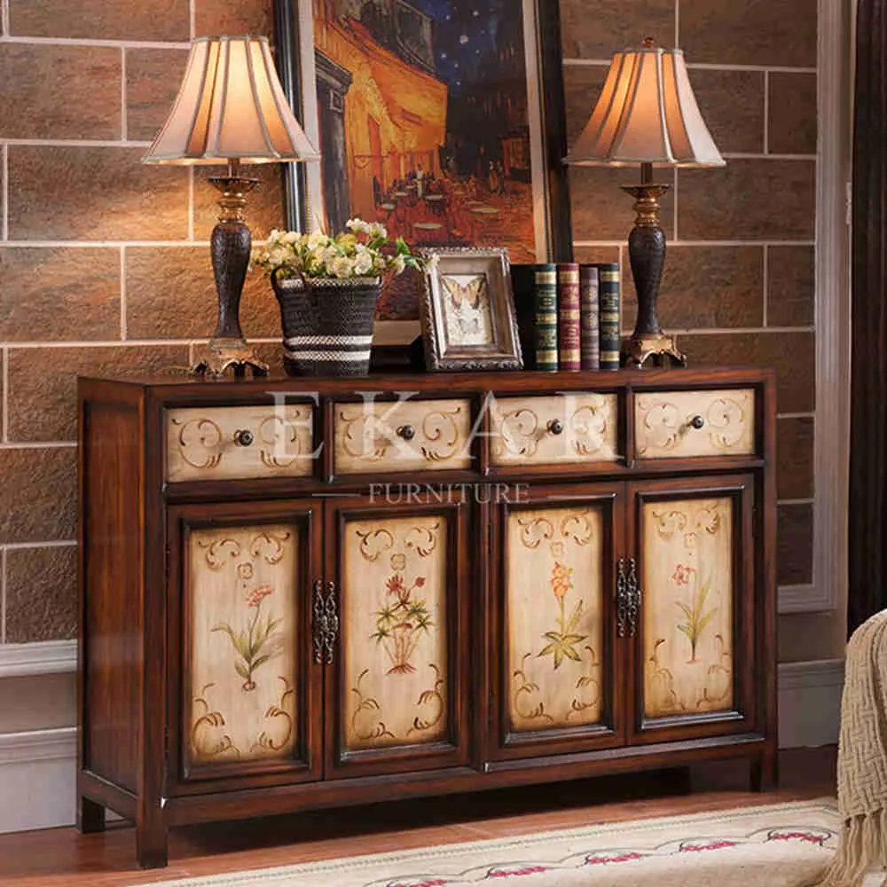 Buffet decoratie sideboards 4 lade 4 deur dressoir kast woonkamer ...