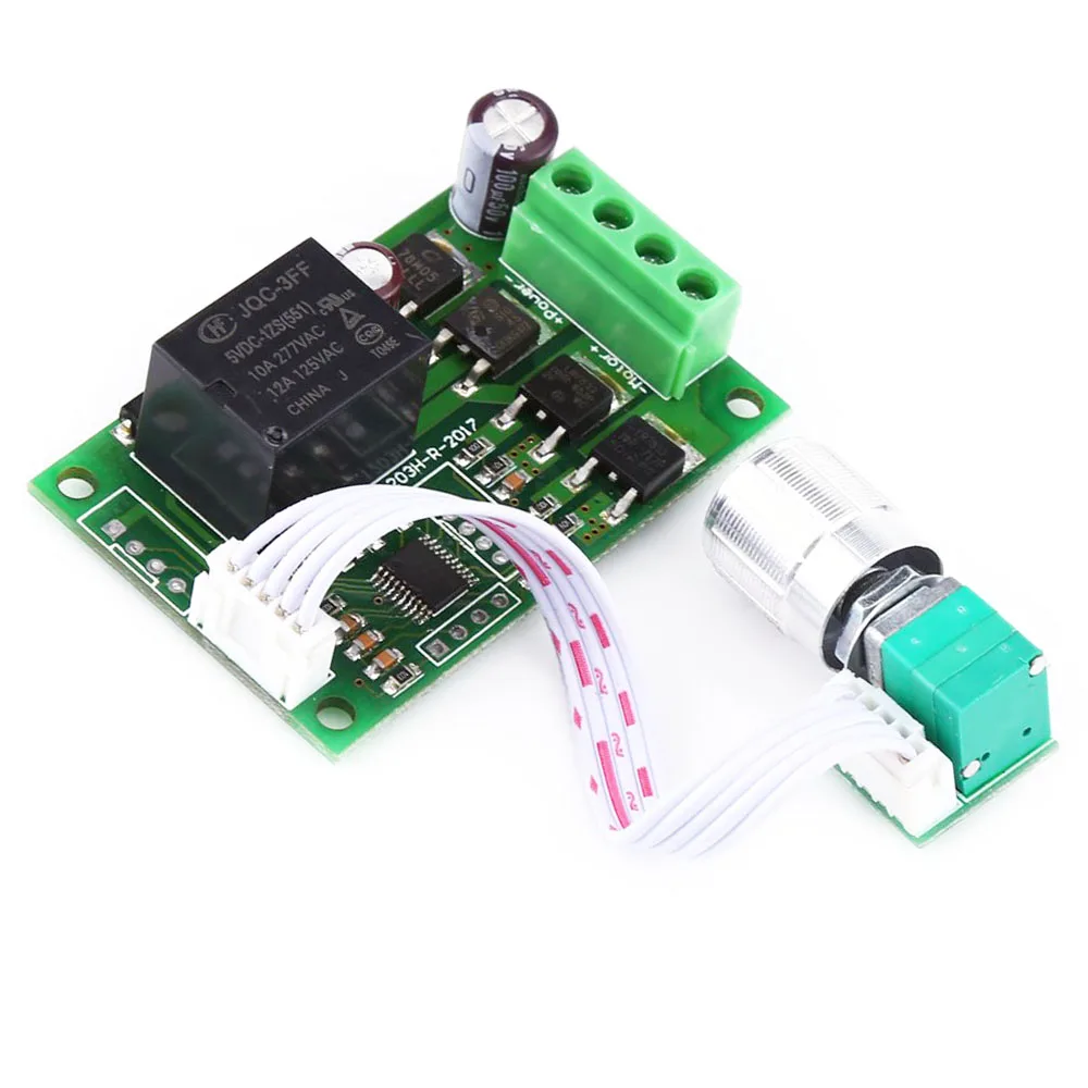 12 v 24 v 3a pwm 直流电机控制器自动正向和反向电机调速电动调节器