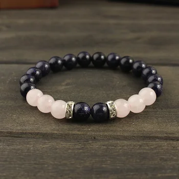 blue goldstone bracelet