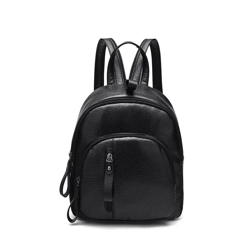 mochilas negras para mujer